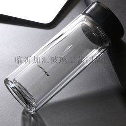 濟南加匯雙層玻璃杯 精致工藝與廣告杯印刷的完美結合